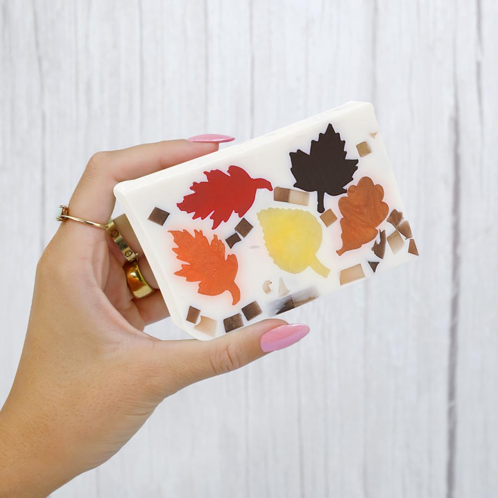 Primal Elements Autumn Leaves 5.8 Oz. Handmade Glycerin Bar Soap