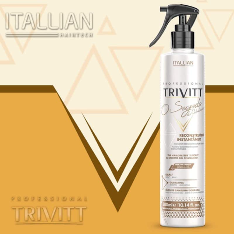 Heat Protectant Hair Spray 14 fl oz. - Keratin Associated Protein Rich Formula for Instant Rebuilding of Fragile, Damaged Hair - The Hairdresser’s