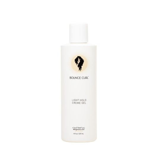 Bounce Curl Light Hold Creme Gel for Wavy and Curly Hair, Aloe and Jojoba Formula, Frizz Control, Silicone Free, Sulfate Free, Vegan, 8 oz