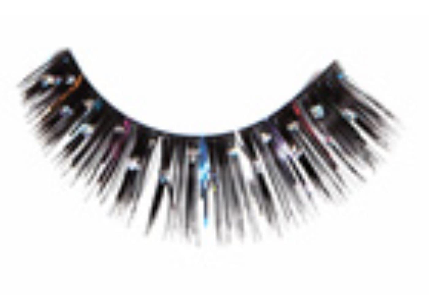 Glitter Eyelashes (with Color Tinsel - D602)