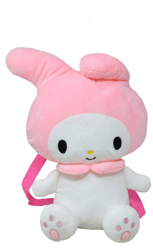 Fast Forward Hello Kitty My Melody 14" Plush Backpack