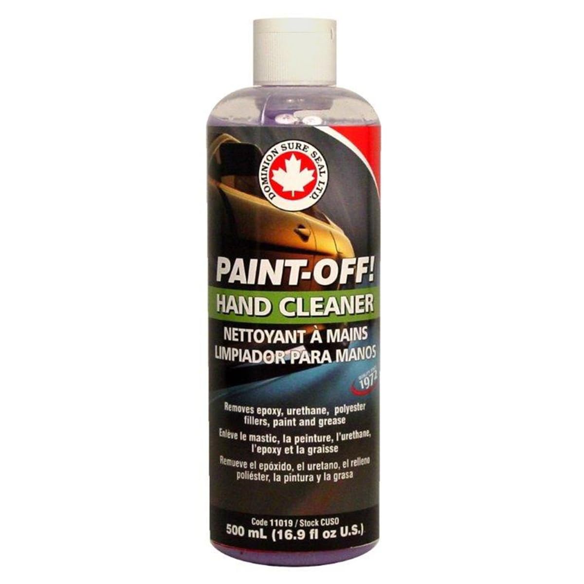 Dominion Sure Seal Paint Off Hand Cleaner - Fast-Acting Hand Soap and Paint Brush Cleaner, Hygienic Cleansing Lotion for Effective Removal of Paint