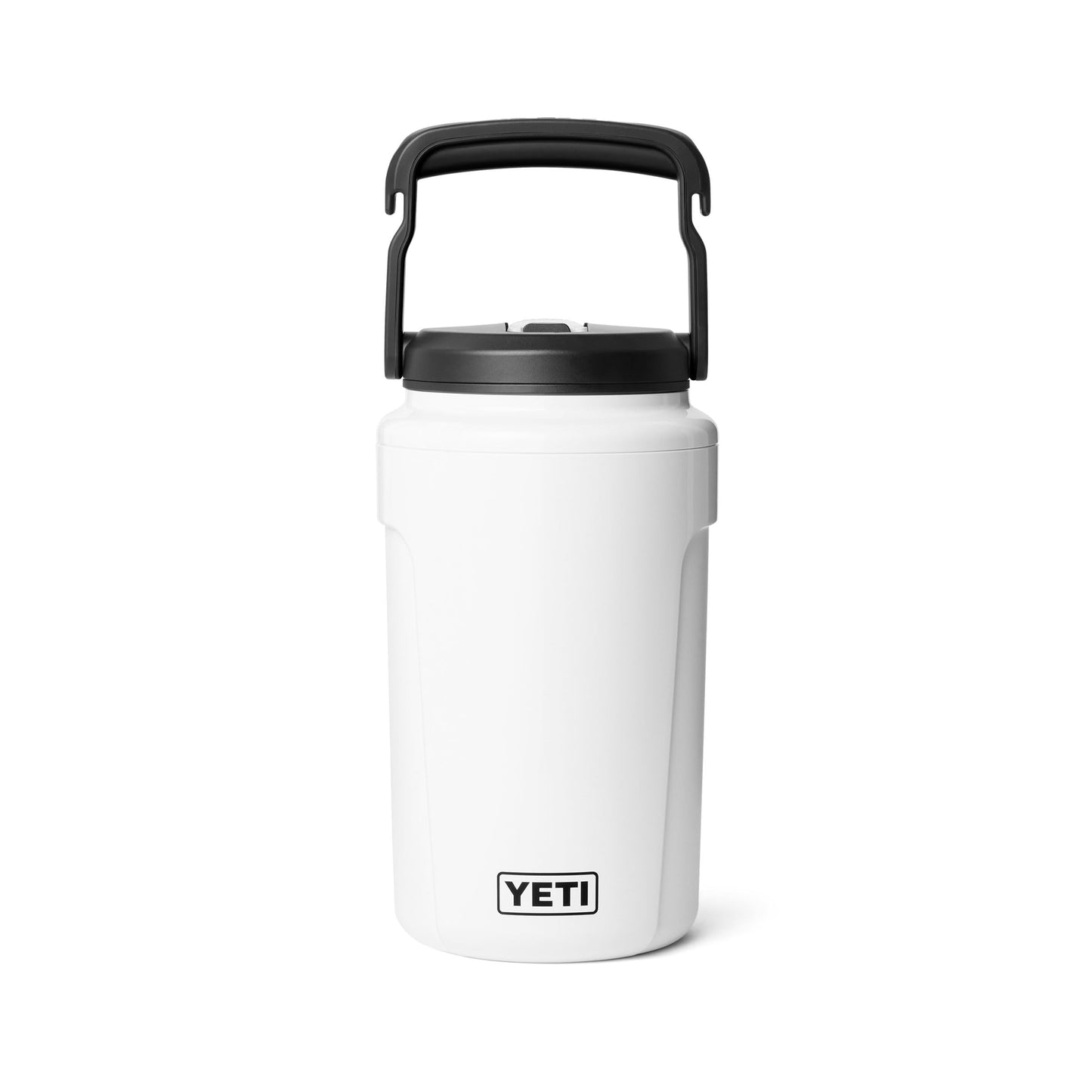 YETI Half Gallon Insulated Straw Cap Water Jug - Leakproof, Lightweight Sports Bottle with Fence Hook Handle - Keeps Drinks Ice-Cold - Ideal for Gym