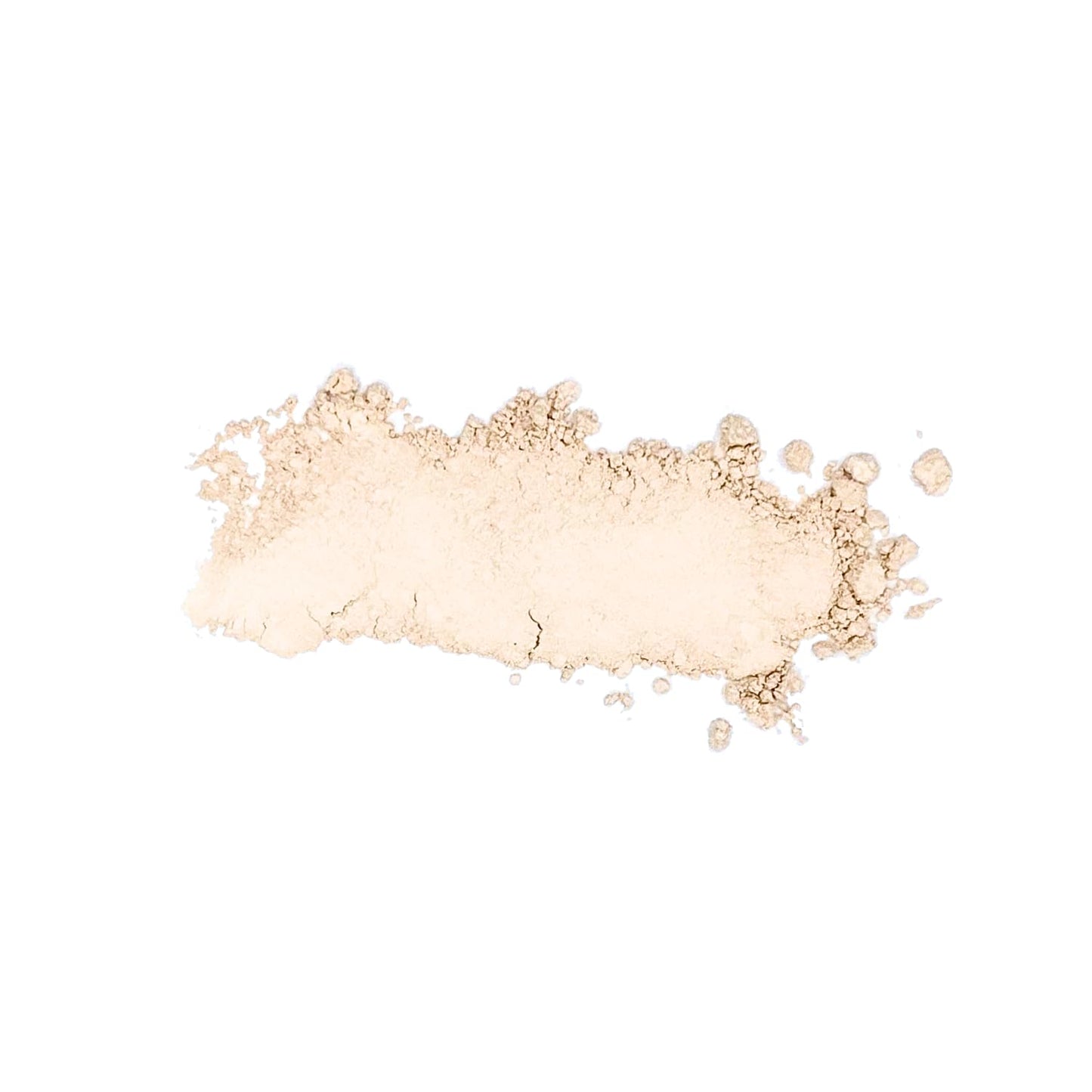 Honeybee Gardens Pressed Powder Eye Shadow Single REFILL, Antique, Matte Pale Cream Bisque, Long-Wearing, Creaseproof Mineral Color With Botanicals