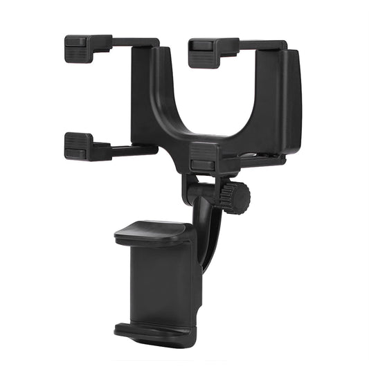 Rearview Mirror Car Mount Grip Clip,Universal Car Rear View Mirror Mount Phone Holder Stand Replacement for iPhone Samsung HTC GPS Smartphone