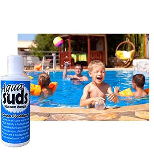 JAWS Just Add Water Solutions: Aqua Suds, Aqua Wear Cleaner & Conditioner, 4 oz. (pack of 1)