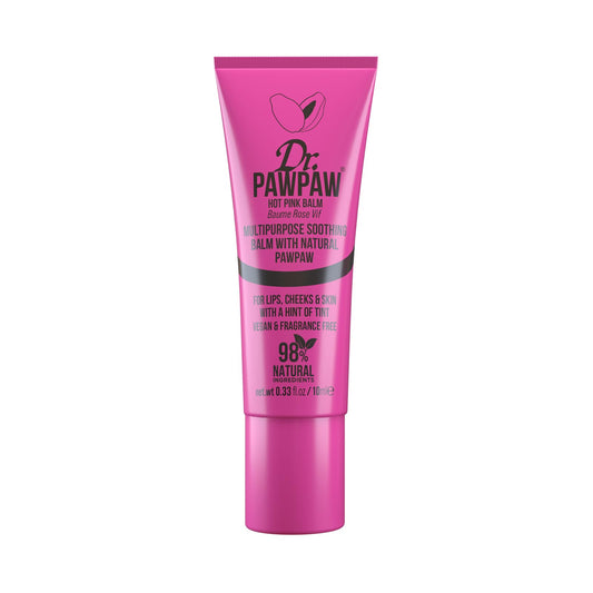 Dr. PawPaw Multipurpose Tinted - Lip Moisturizer with Buildable Color - Natural Tinted Lip Balm - Lip Balm for Sensitive Skin - Hot Pink - 0.33 oz Beauty and Personal Care Dr. PAWPAW ORIGINAL BALM