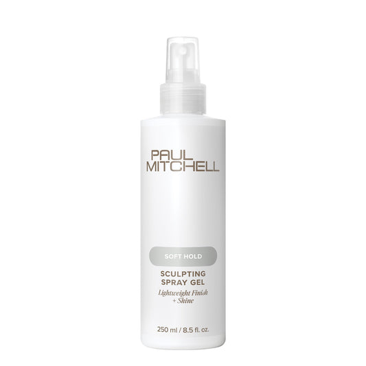Paul Mitchell Soft Sculpting Spray Gel, Natural Hold, Soft Finish, For All Hair Types, 8.5 fl. oz.