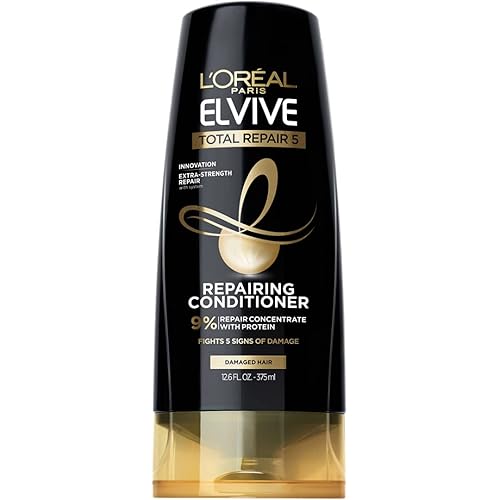 L'Oréal Paris Hair Expert Total Repair 5 Restoring Conditioner, 12.6 fl. oz. (Packaging May Vary)