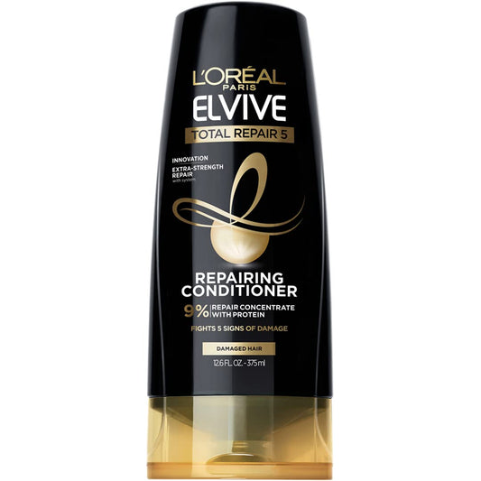 L'Oréal Paris Hair Expert Total Repair 5 Restoring Conditioner, 12.6 fl. oz. (Packaging May Vary) Beauty & Personal Care L'Oreal Paris