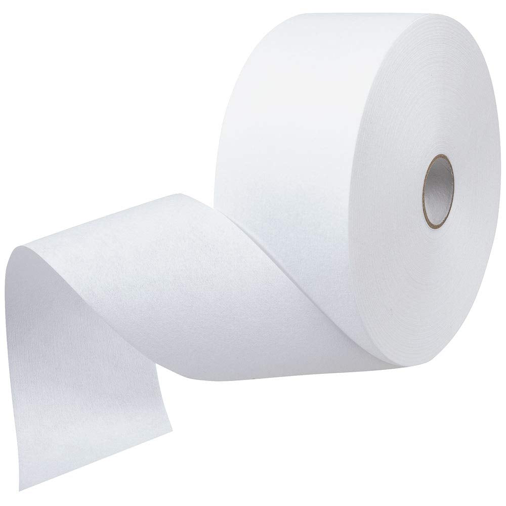 ForPro Non-Woven Epilating Roll for Body and Facial Hair Removal, Tear-Resistant, Lint-Free, 3” x 100 Yards, White