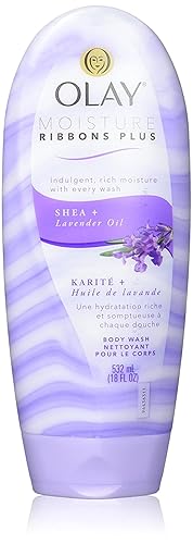 OLAY Moisture Ribbons Plus, Shea Plus Lavender Oil 18 oz