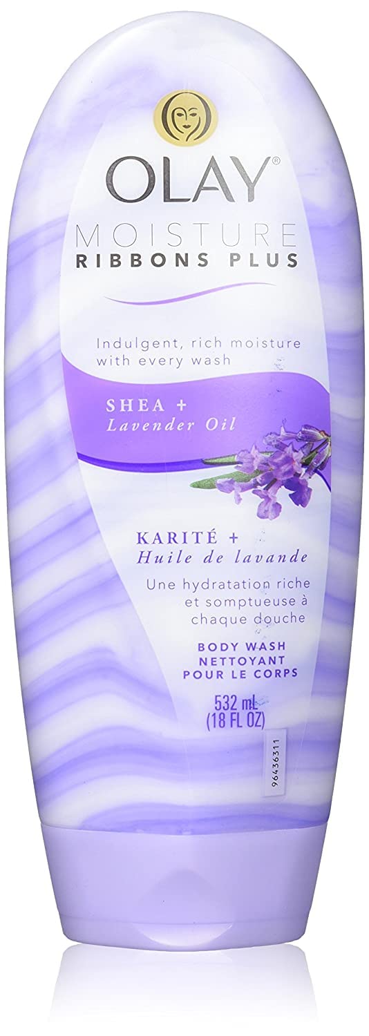 OLAY Moisture Ribbons Plus, Shea Plus Lavender Oil 18 oz