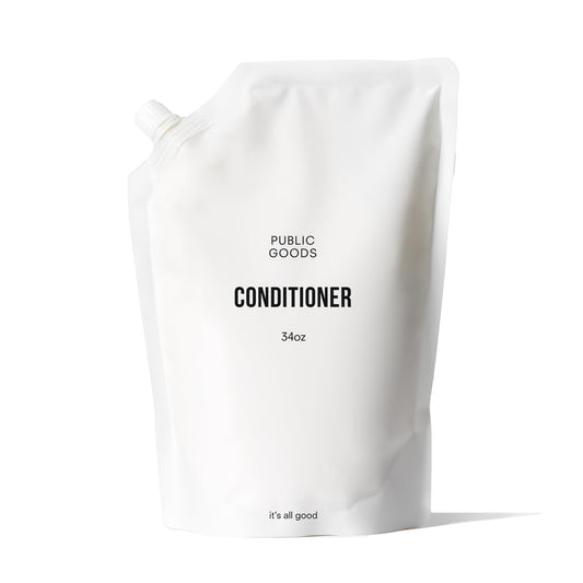 Public Goods Conditioner for Women & Men | Natural Conditioner to Protect & Moisturize Dry Hair | Made with Organic Essential Oils | Sulfate & Paraben