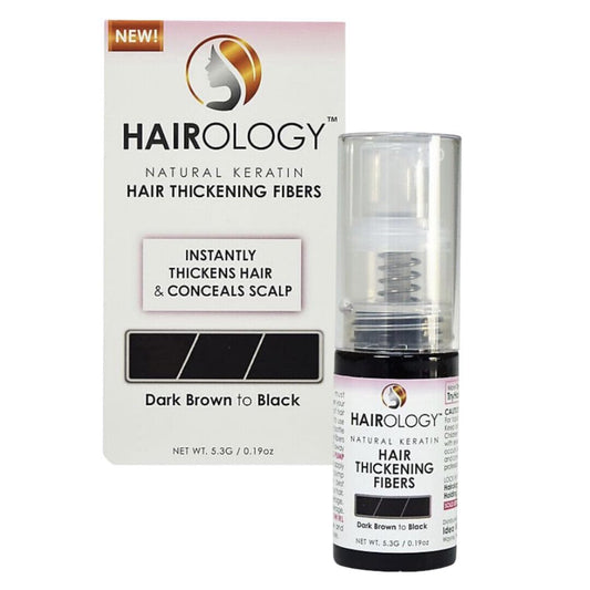 Hairology Hair Building Thickening Fibers, Black, 0.2 Ounce Beauty & Personal Care Hairology