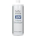 ForPro Expert 20 Volume Crème Developer, 32 Fl Oz - for Hair Lightening, Gray Coverage & Color Deposit with Standard Lift