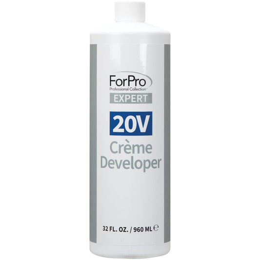 ForPro Expert 20 Volume Crème Developer, 32 Fl Oz - for Hair Lightening, Gray Coverage & Color Deposit with Standard Lift Beauty & Personal Care ForPro Professional Collection