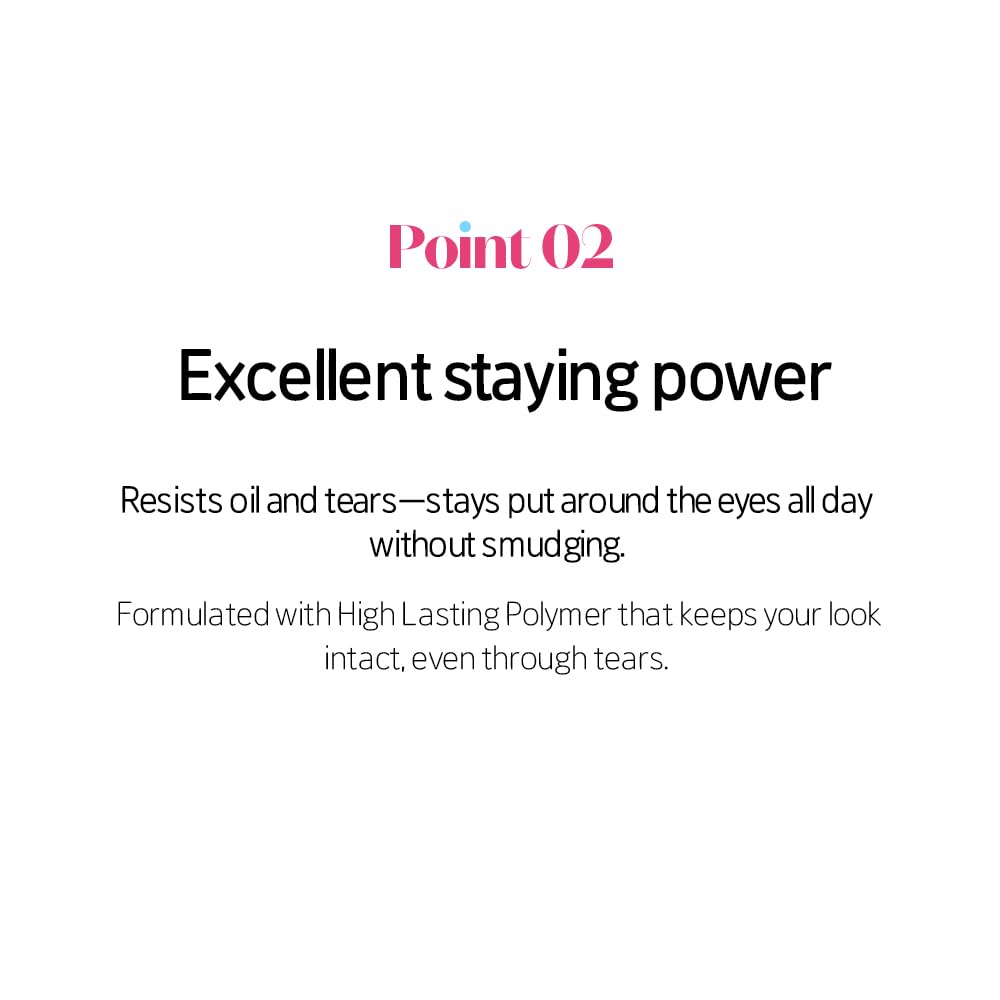 ETUDE Tear Drop Eyeliner, Crystal & Opal Glitter, Smudge-Proof Sparkle, Long-Lasting Formula, All Skin Tone Friendly, Korean Makeup, Beauty, Pure…