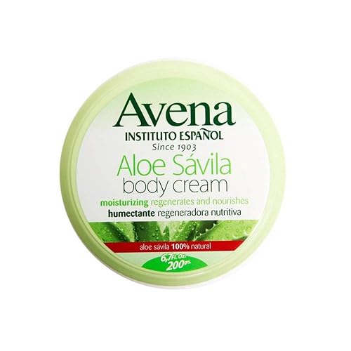 Avena Aloe Savila Body Cream.. Moisturizing, Regenerates, Nourishing. 6.7 oz... amtc by Instituto Espanol