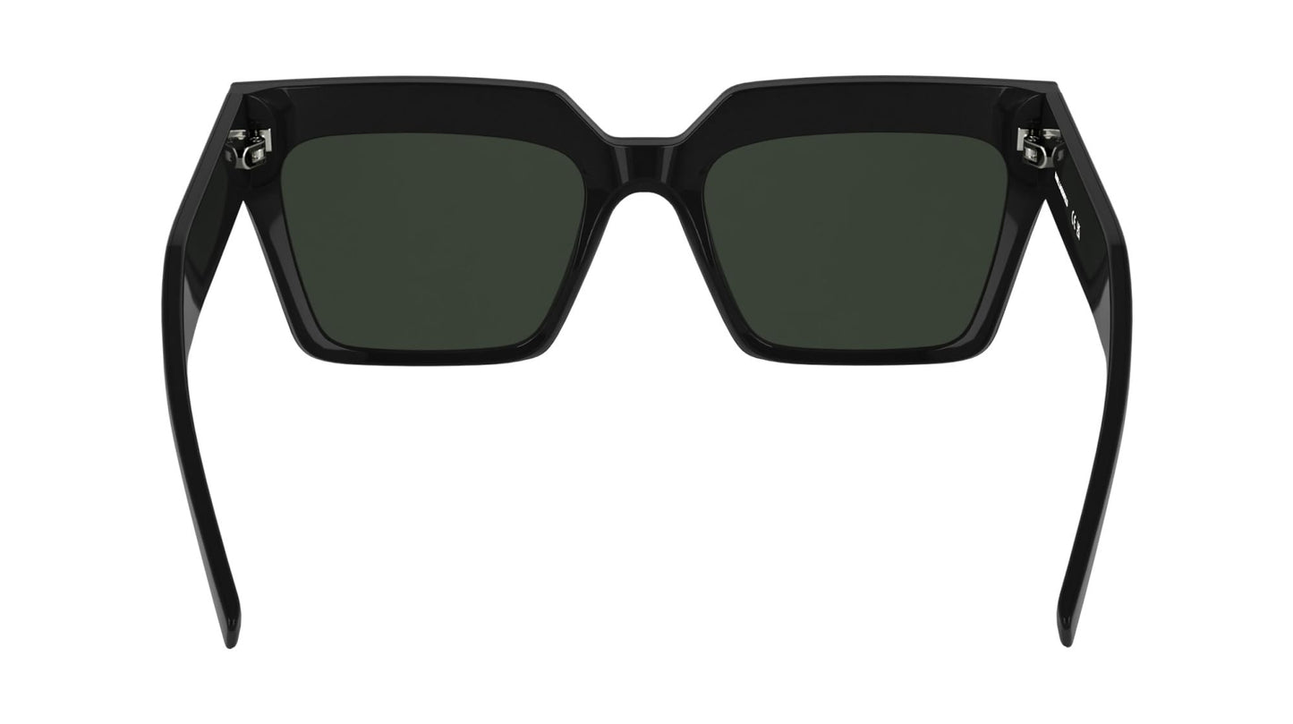 KARL LAGERFELD Women's Sunglasses KL6181S - Black with Solid Smoke Lens
