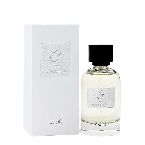RASASI Sotoor Seen - Eau De Parfum 100 ML (3.8 oz) | Elegant Unisex Fragrance | Musk and Patchouli | Modern Arabian Scent
