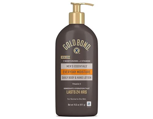 Gold Bond Ultimate Men's Essentials Hydrating Lotion 14.50 oz (Pack of 10)