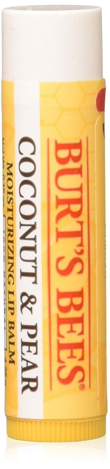 Burt's Bees Lip Balm, Coconut & Pear 0.15 oz (Pack of 4)