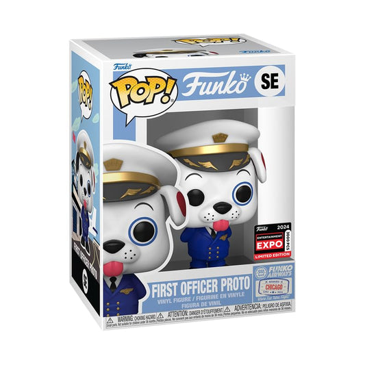 Funko Pop! Originals: LE3000 Proto The Dog as First Officer (2024 Limited Edition Entertainment Expo Shared Exclusive)