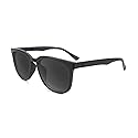 Knockaround Paso Robles Polarized Sunglasses for Women & Men - Impact Resistant Lenses & Full UV400 Protection, Black on Black Frames/Black Lenses