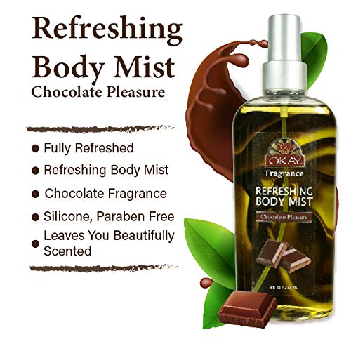 Refreshing Body Mist Chocolate Pleasure Leaves You Beautifully Scented Fully Refreshed Will Awaken Your Senses Leaving You Feeling Revitalized