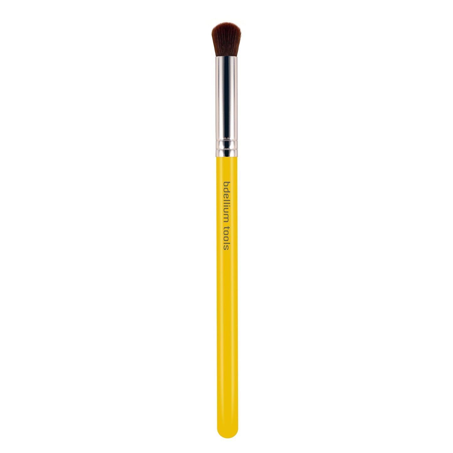 Bdellium Tools Professional Makeup Brush - Studio Series 767 Round Dome Blender - With Soft Synthetic Fibers, For Blending & Smoothing (Yellow, 1pc)