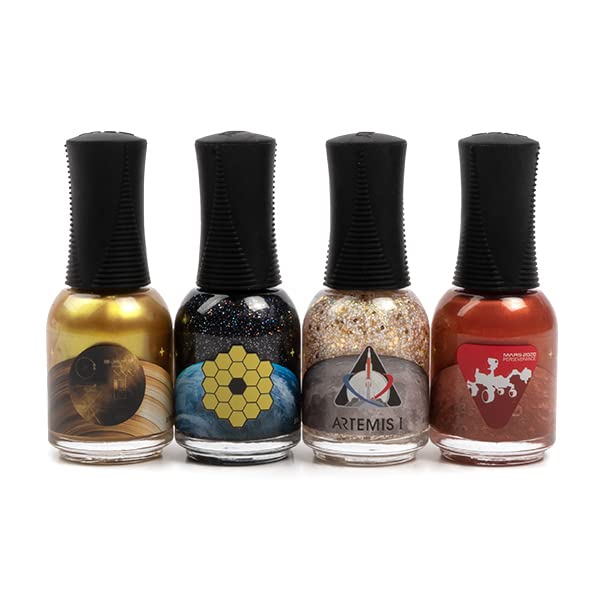 Orly x NASA Collection | Metallic, Shimmer, Glitter Nail Polish 0.6 fl oz (Perseverance) Beauty & Personal Care Orly