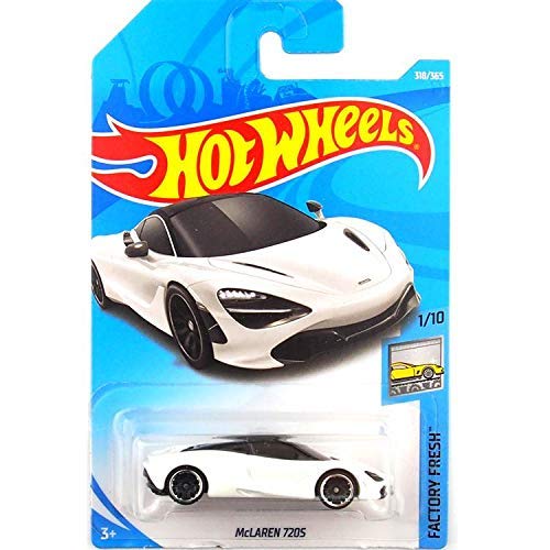 Hot Wheels 2018 Factory Fresh McLaren 720S 318/365 White
