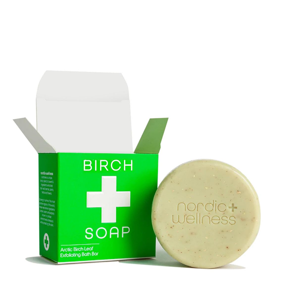 Kalastyle Nordic+Wellness Hemp Soap | Artic Birch Leaf Exfoliating Bath Bar | 4 ounce bar