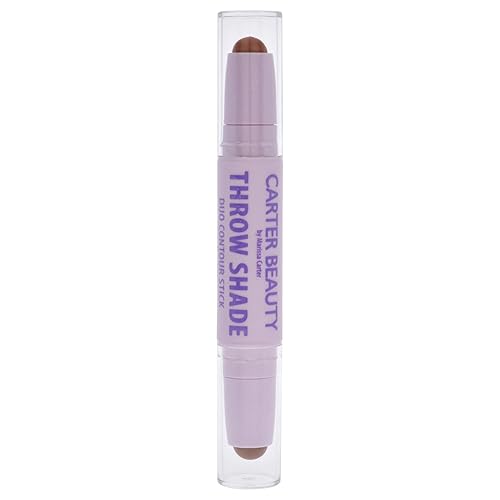 Carter Beauty By Marissa Carter Throw Shade Duo Contour Stick- Adds Definition To The Face - Conceals And Corrects The Complexion - Easily Blendable