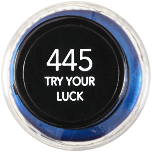Revlon ColorStay Gel Envy Longwear Nail Polish, with Built-in Base Coat & Glossy Shine Finish, in Blue/Green, 445 Try Your Luck, 0.4 oz