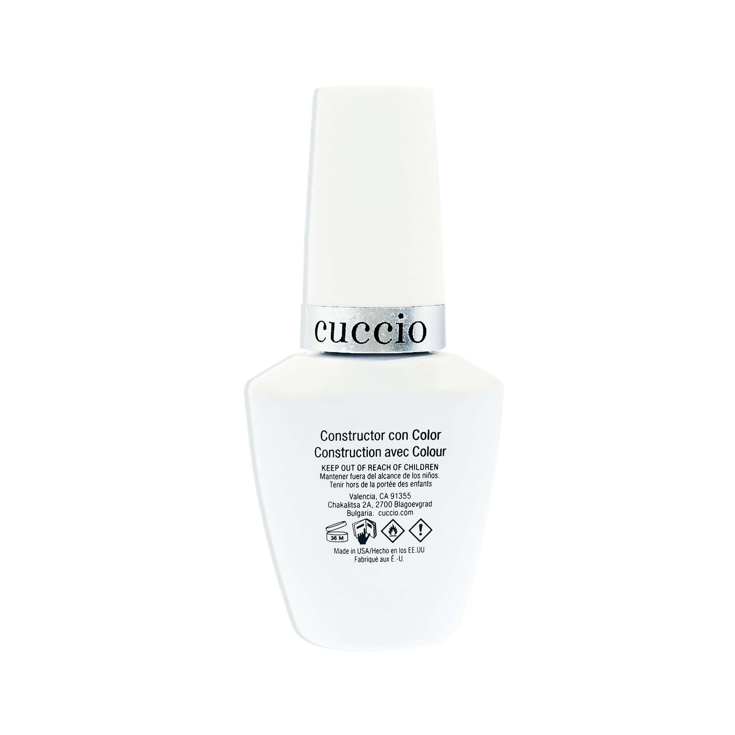 Cuccio Brush-On Colour Builder Soak Off Gel - Sassy Pink by Cuccio Pro for Women - 0.43 oz Nail Polish Beauty & Personal Care Cuccio