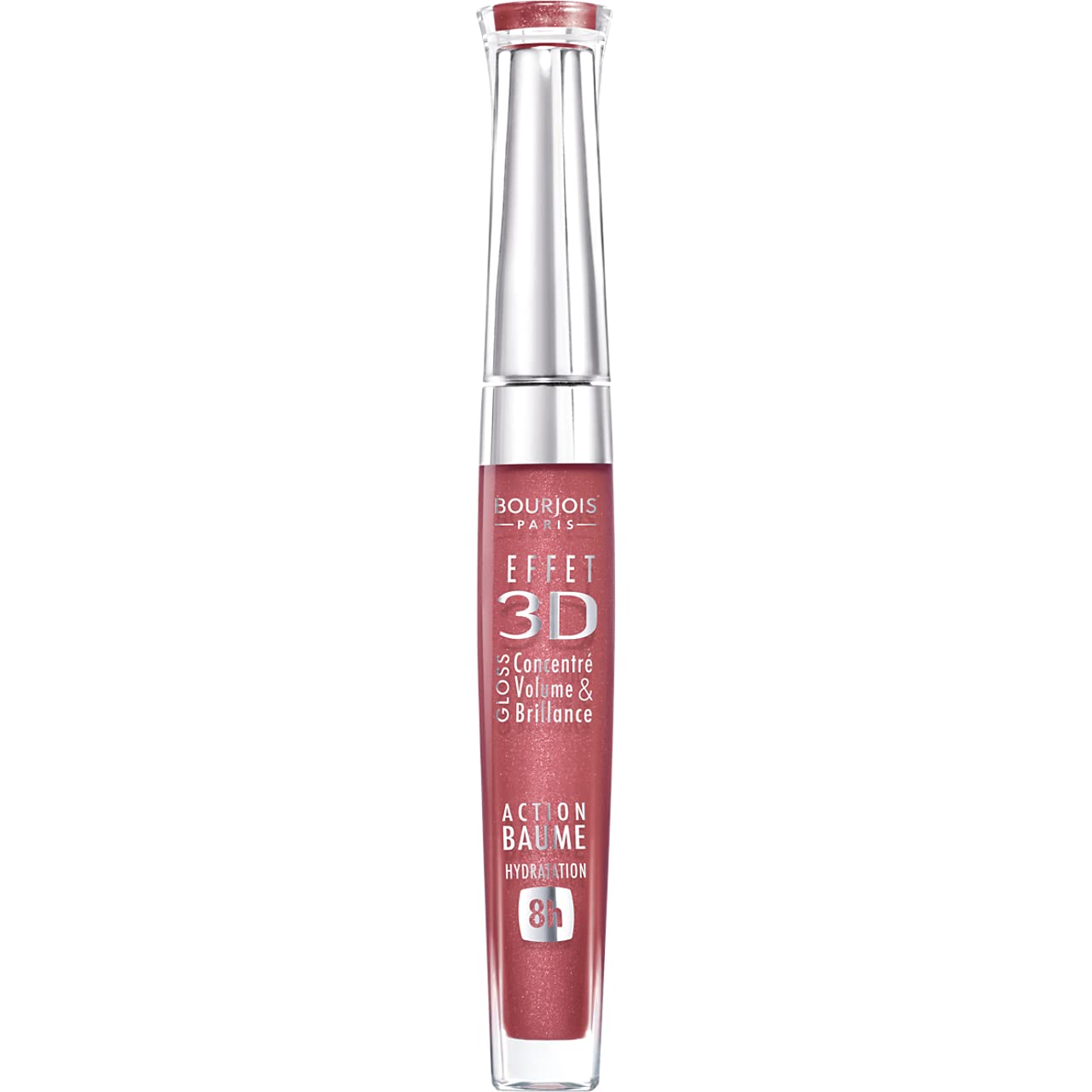 Bourjois 3d Effet Lip Gloss for Women, # 03 Brun Rose Academic, 0.19 Ounce