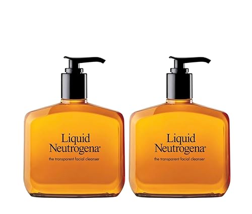 Neutrogena Liquid Fragrance-Free Gentle Facial Cleanser, Hypoallergenic Daily Face Wash with Glycerin, Oil-Free & Mild Formula for Sensitive Skin, 8