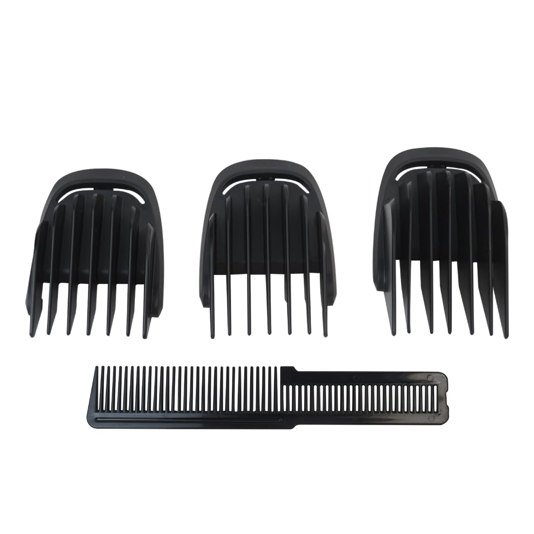 Zafina-UP 3 Piece Set (9mm 12mm 16mm) Haircut Blade Guards Replacement for Philips Norelco Multigroom MG5740 MG5750 MG5760, with Small Beard Comb Beauty and Personal Care Zafina-UP
