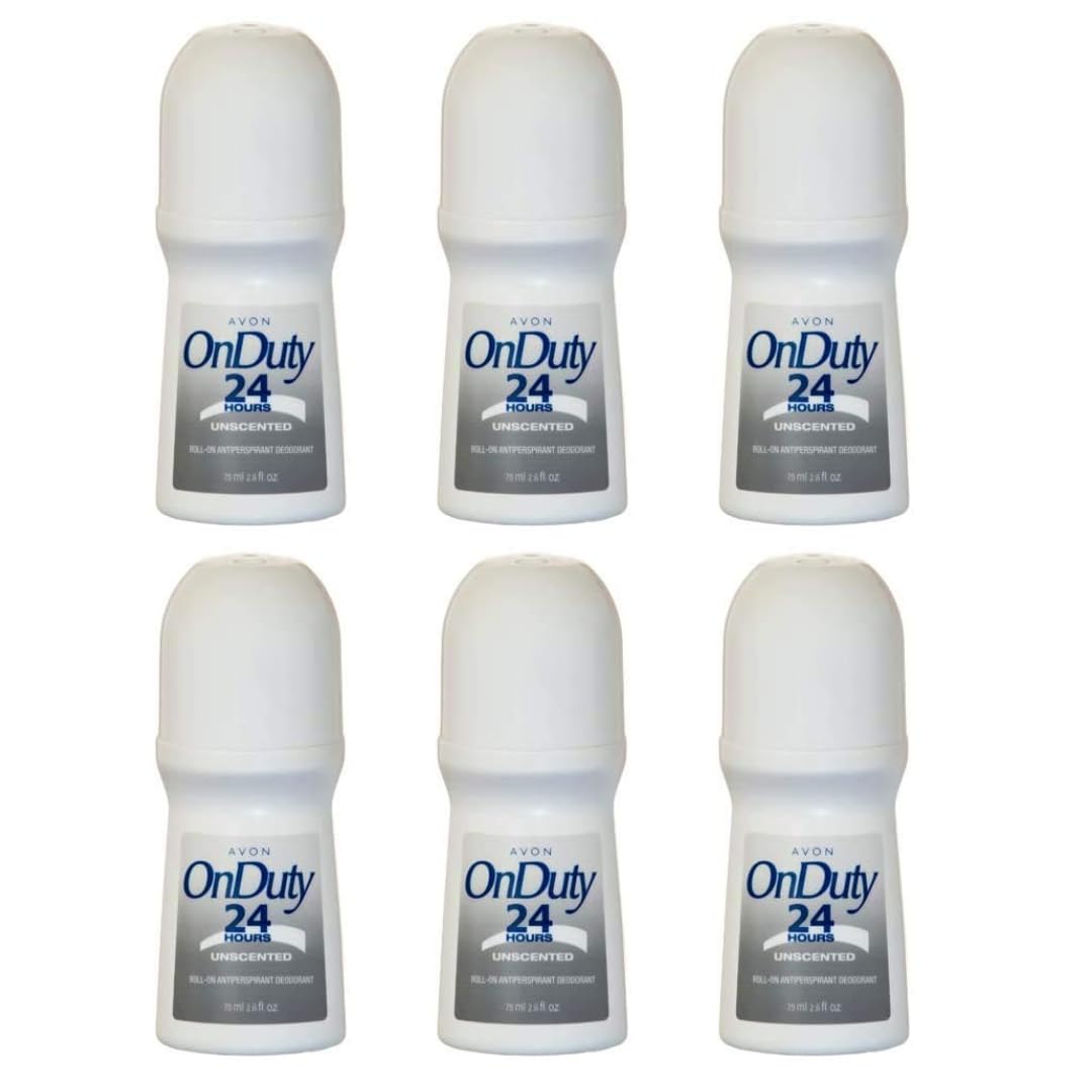 Roll On Deodorant On Duty 24hr Unscented - 6 pack