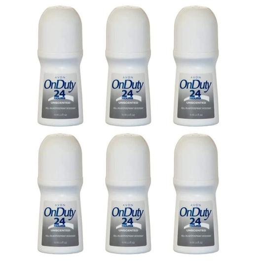 Roll On Deodorant On Duty 24hr Unscented - 6 pack