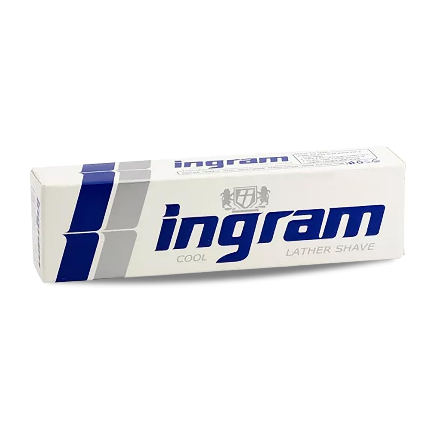Lather Shave Cool Ingram Shaving Cream Tube 60g Glycerin Coconut Oil Made In Egypt ( 2 Pack = 4.23 oz / 120 gm )