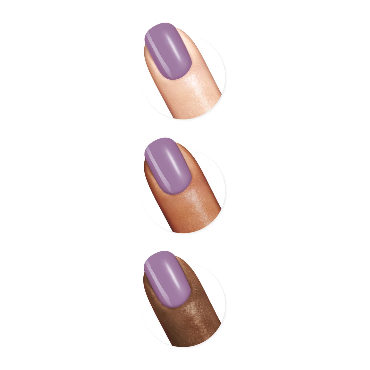 Sally Hansen Good. Kind. Pure. Nail Polish | Plant-Based, Vegan, 16-Free Formula | Opaque, Shiny | 360 Laven-Dear | Soft Lavender Nail Color