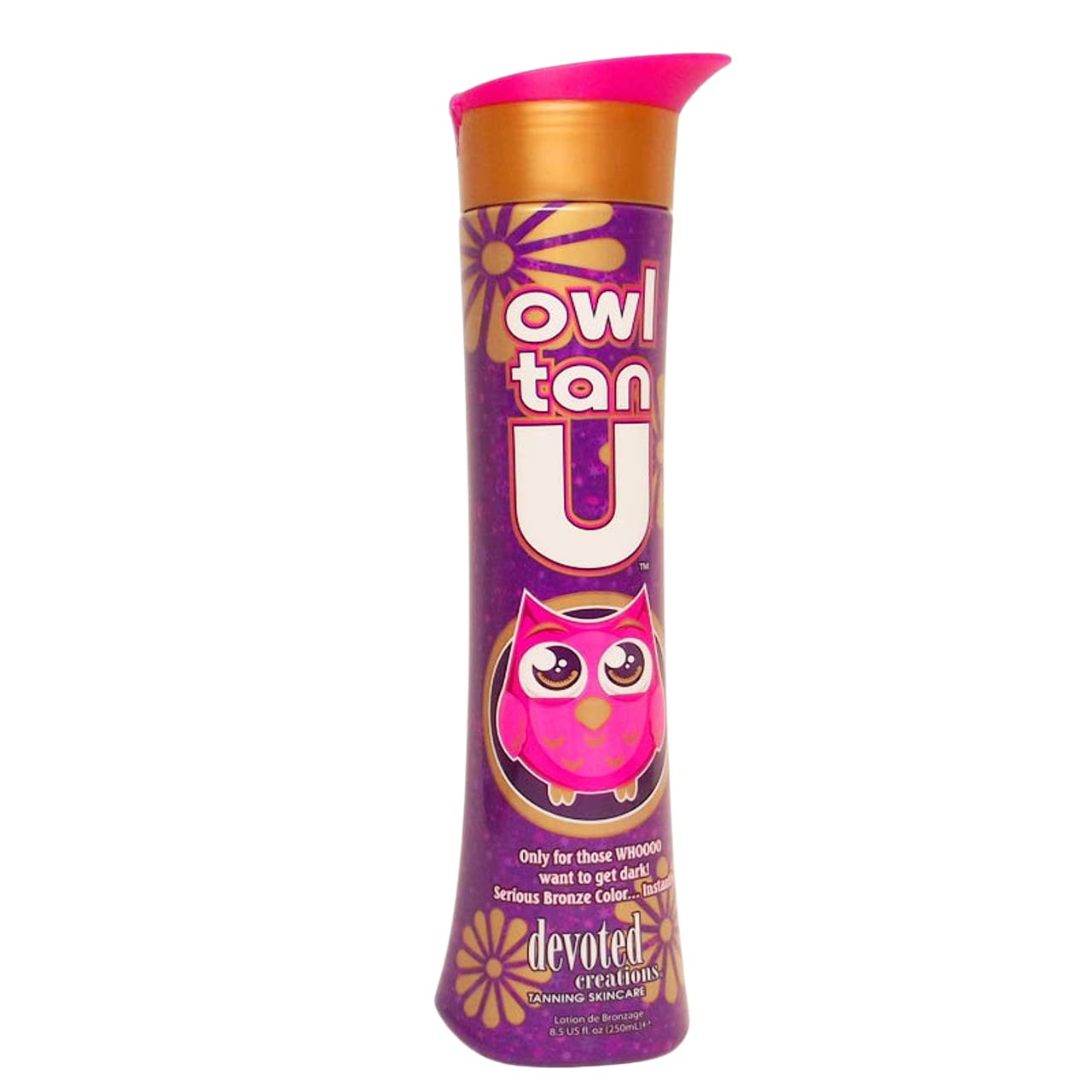 Devoted Creations OWL TAN U Instant Bronzer Lotion - 8.5 oz.