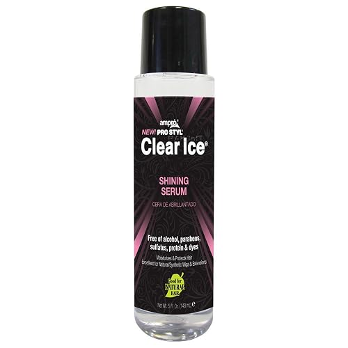 Ampro Pro Styl Clear Ice Shining Serum - Silky Hair Heat Protection 5 oz.