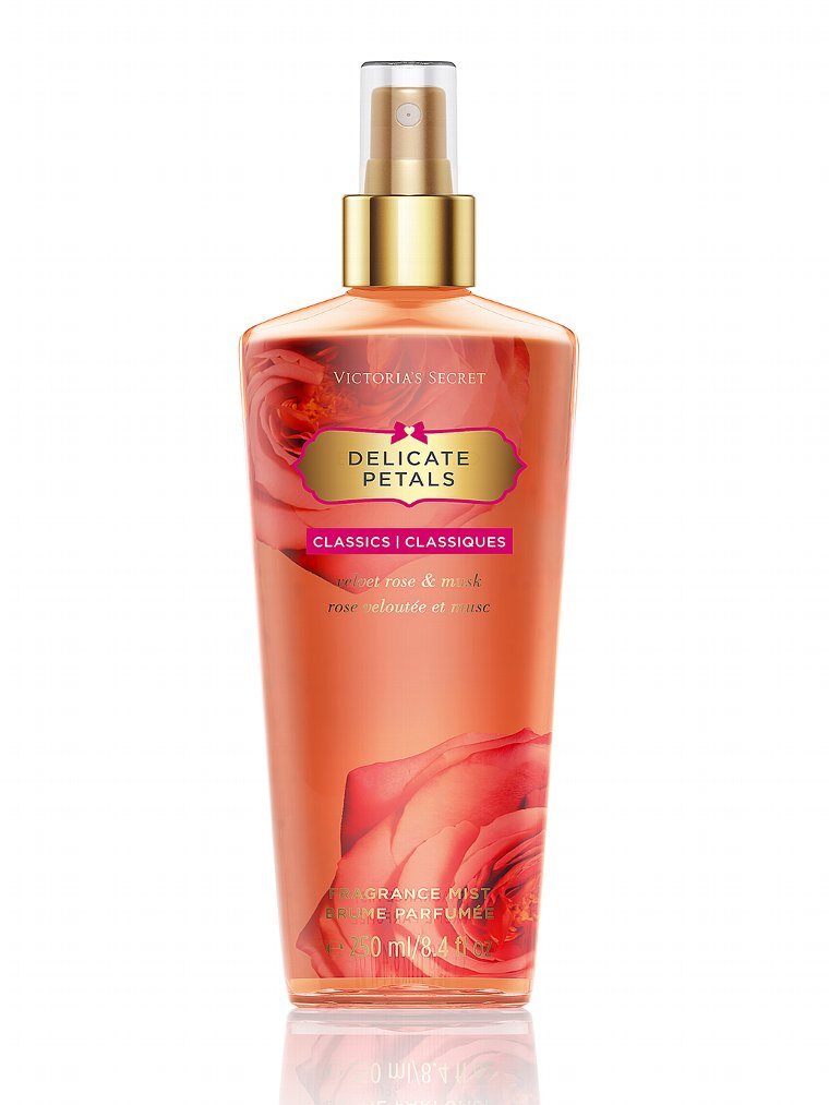 Delicate Petals Fragrance Mist 8.4 Oz By Victoria's Secret New Look Y