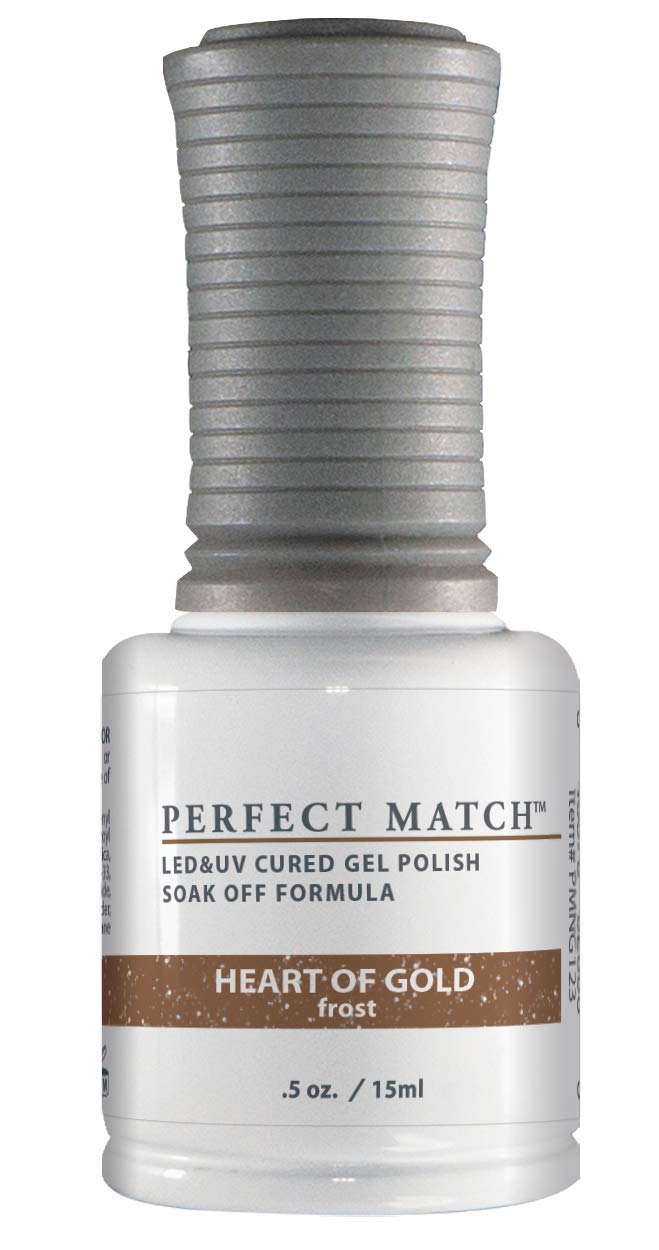 LeChat Perfect Match Gel Polish, Heart of Gold, 0.5 Fl Oz (PMS123) Beauty & Personal Care LECHAT
