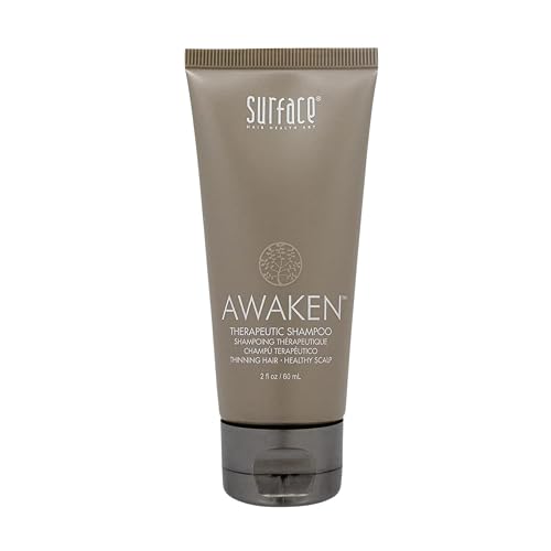 SURFACE Hair - Awaken Therapeutic Shampoo - Natural Ingredients for Thinning Hair and a Healthy Scalp - 2 fl oz