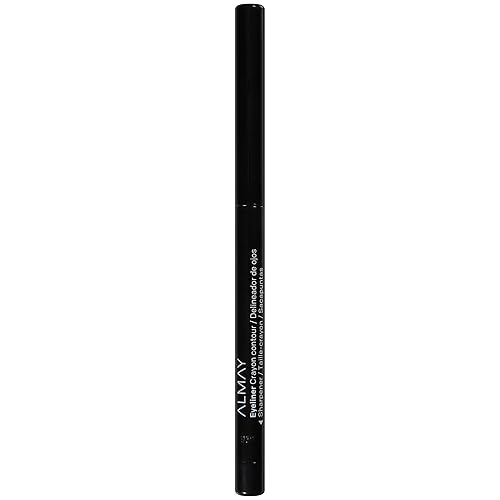 Almay All-Day Eyeliner Pencil, Hypoallergenic, Cruelty-Free, Oil-Free, Fragrance-Free, Ophthalmologist Tested, Long Wearing and Water Resistant